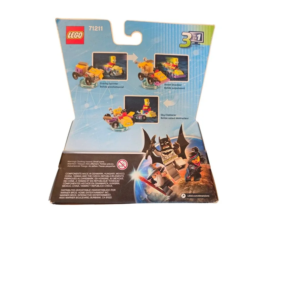Lego Dimensions 71211 The Simpsons Bart Simpson Gravity Spinner new sealed
